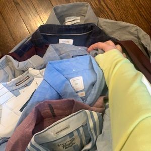 ELEVEN Men's Name Brand Shirts!